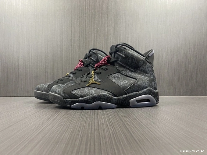 Rep 6 DB9818-001 (W) Triple Retro Jordan Black SD 0731
